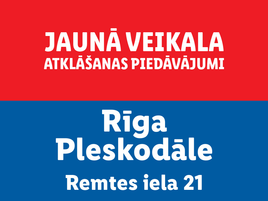 Jauns veikals Rīgā!