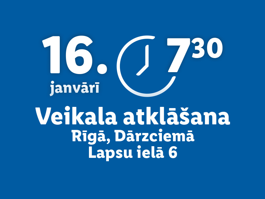 Jauns veikals Rīgā!